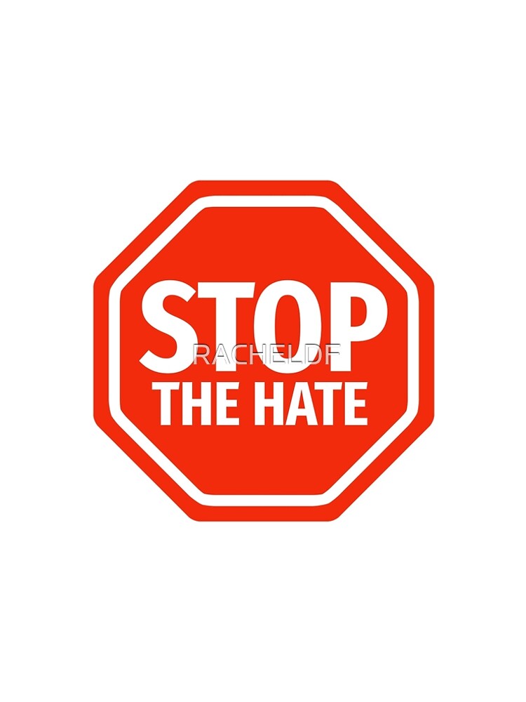 Thumbnail 5 of 5, A-Line Dress, Stop the hate designed and sold by RACHELDF.