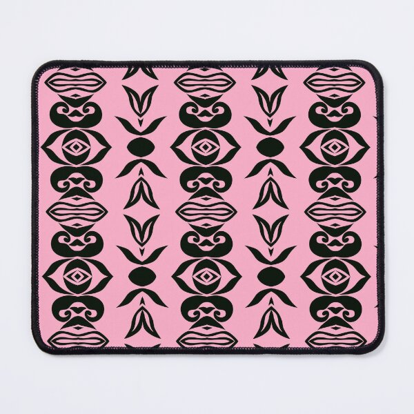 Item preview, Floral Symmetries: Black and Pink 9 designed and sold by AneissPiaf.