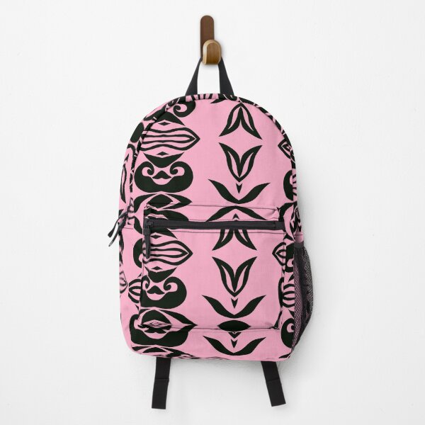 Item preview, Floral Symmetries: Black and Pink 9 designed and sold by AneissPiaf.