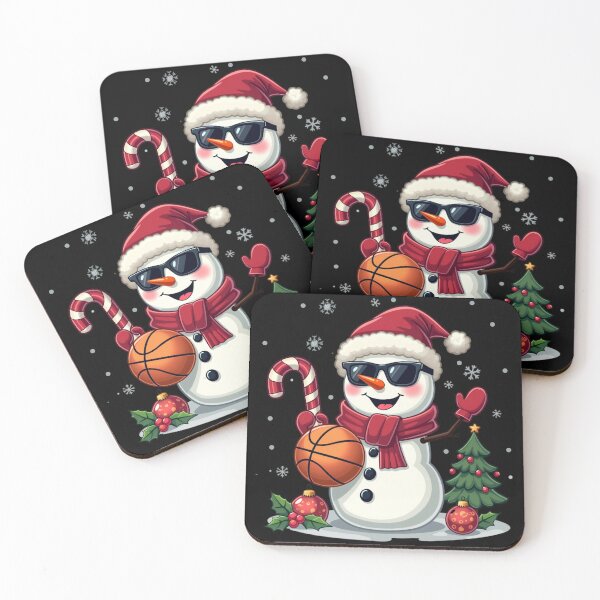 Item preview, snowman holds a basketbal designed and sold by jkrphoto.