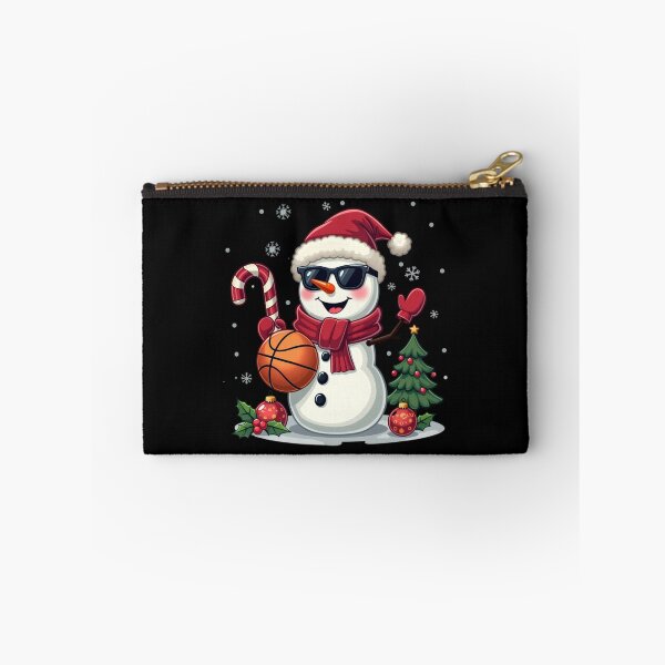 Item preview, snowman holds a basketbal designed and sold by jkrphoto.