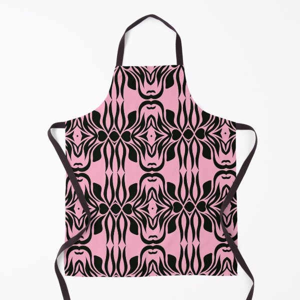 Item preview, Floral Symmetries: Black and Pink 10 designed and sold by AneissPiaf.