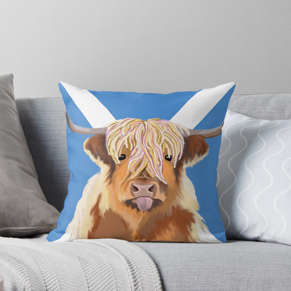 Item preview, Throw Pillow designed and sold by CubingGenius.