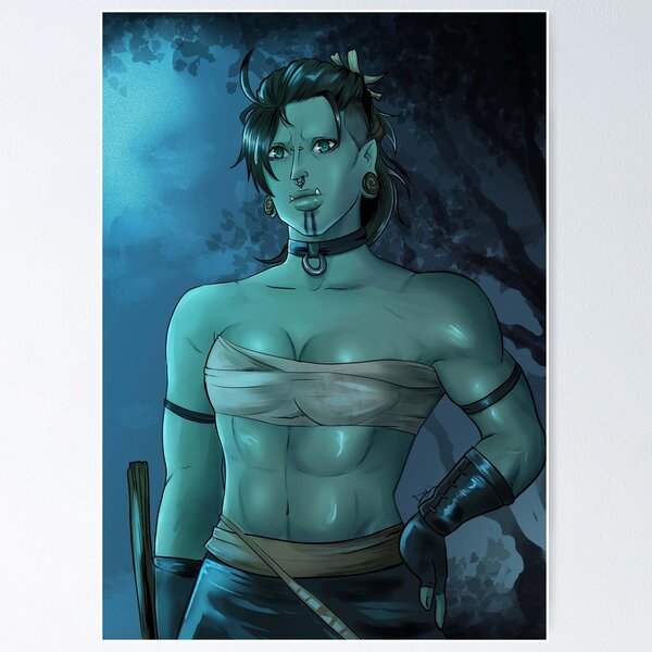 Item preview, Muscle Orc Girl designed and sold by vasttshop.