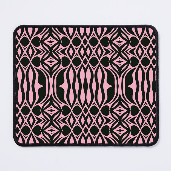 Item preview, Floral Symmetries: Black and Pink 11 designed and sold by AneissPiaf.