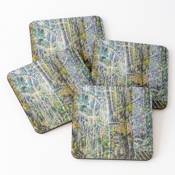 Item preview, MishMash of Trees Test Painting designed and sold by Tim McGuire Fine Art.