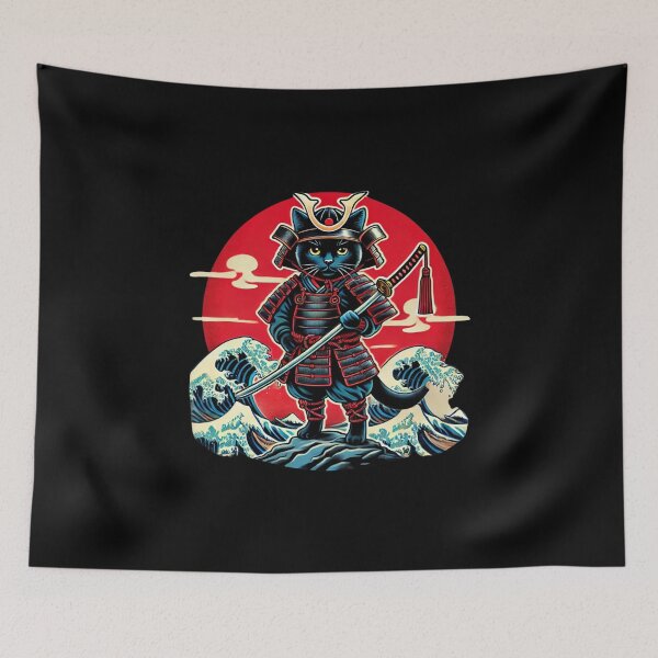 Item preview, Ninja Cat – Warrior of Darkness designed and sold by Aredbox.