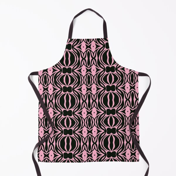 Item preview, Floral Symmetries: Black and Pink 12 designed and sold by AneissPiaf.