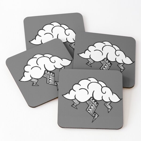 Item preview, Tribal Lightning Cloud designed and sold by Steeb757.
