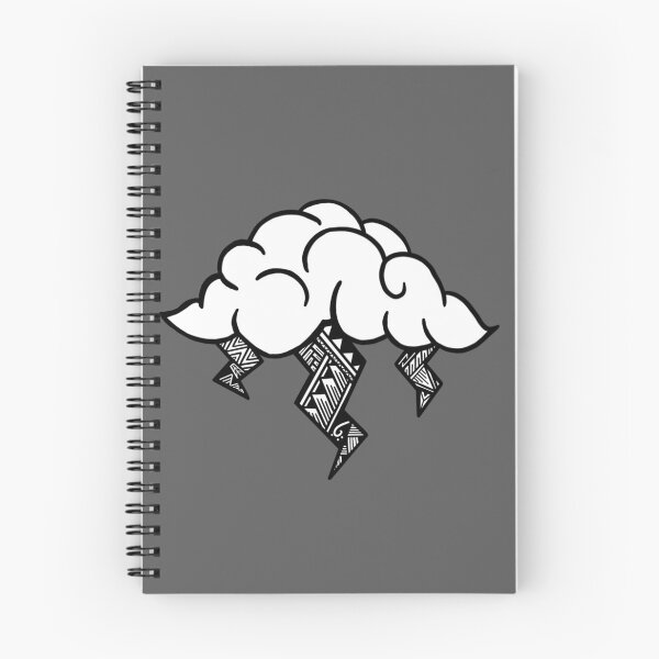 Item preview, Tribal Lightning Cloud designed and sold by Steeb757.