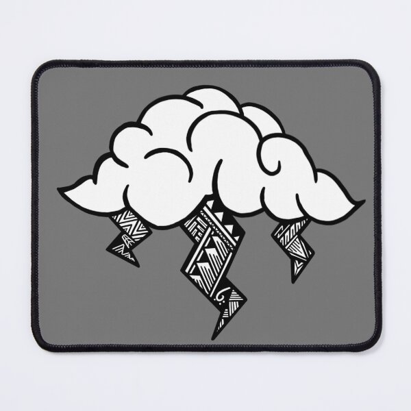 Item preview, Tribal Lightning Cloud designed and sold by Steeb757.