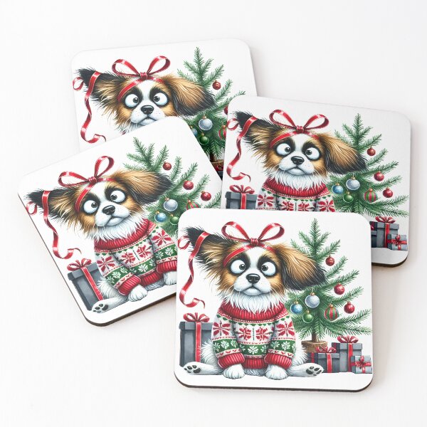 Item preview, Dog in Christmas Jumper designed and sold by timea.