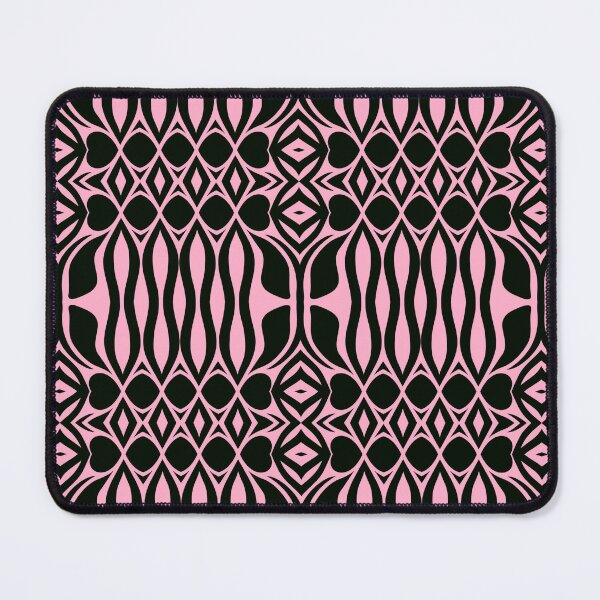 Item preview, Floral Symmetries: Black and Pink 13 designed and sold by AneissPiaf.