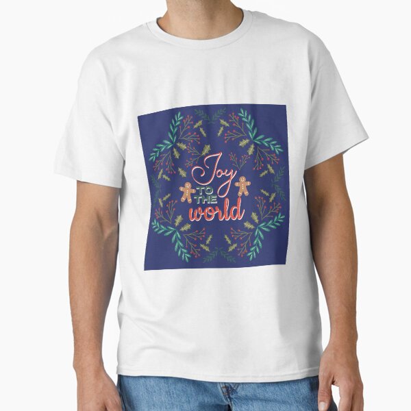 Item preview, Joy to the world blue designed and sold by Ana Gorozpe.