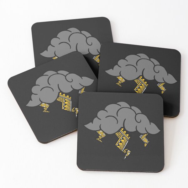 Item preview, Tribal Gray Lightning Cloud designed and sold by Steeb757.