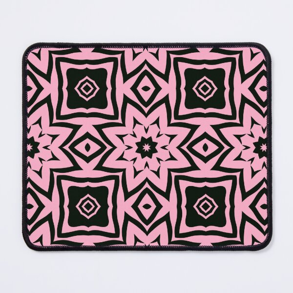 Item preview, Floral Symmetries: Black and Pink 15 designed and sold by AneissPiaf.