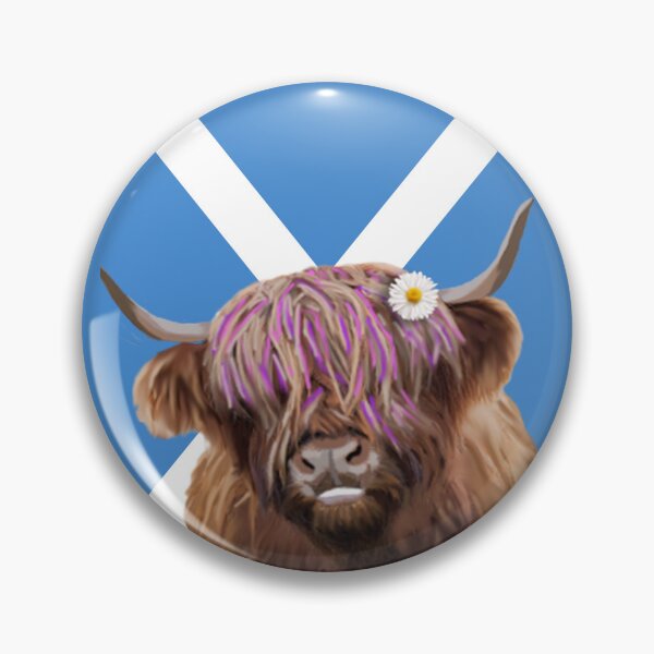 Item preview, Highland Cow Maggie designed and sold by CubingGenius.