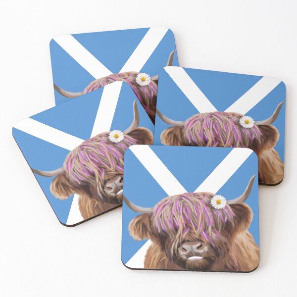 Item preview, Highland Cow Maggie designed and sold by CubingGenius.