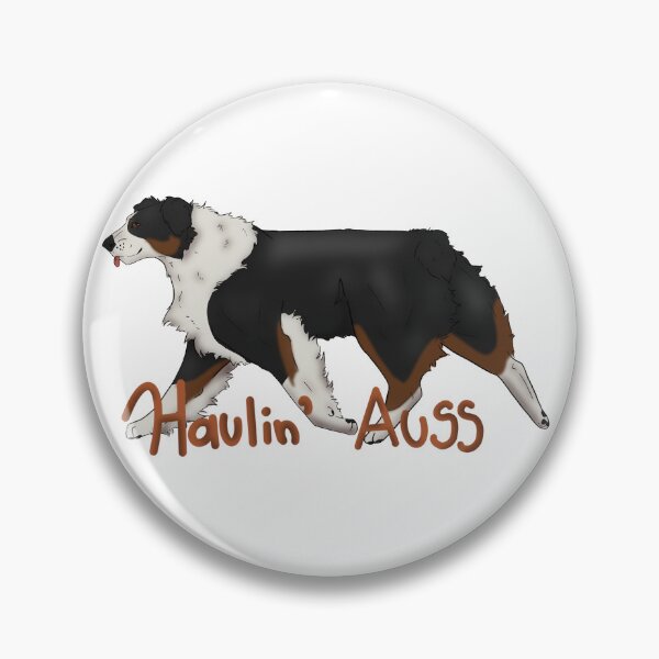 Item preview,  Haulin Auss Australian Shepherd Aussie - Black Tri Pet Gift  designed and sold by UptownMuttCreations.