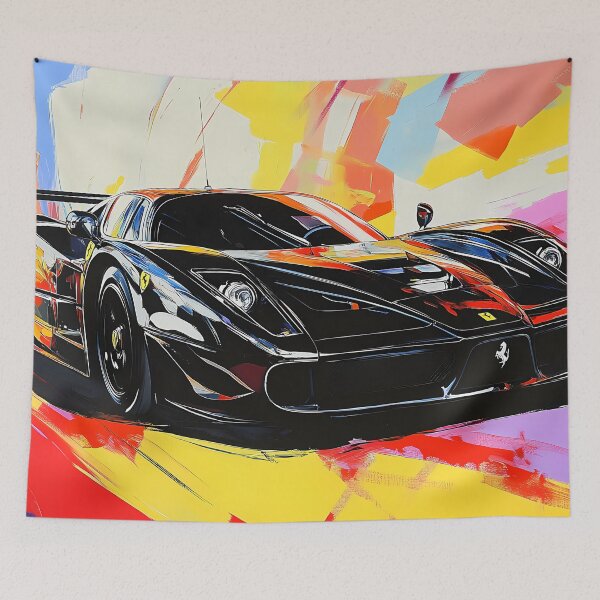 Item preview, Black Ferrari FXX III designed and sold by AutoPopStudio.