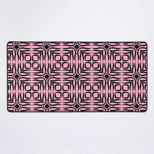 Item preview, Floral Symmetries: Black and Pink 16 designed and sold by AneissPiaf.