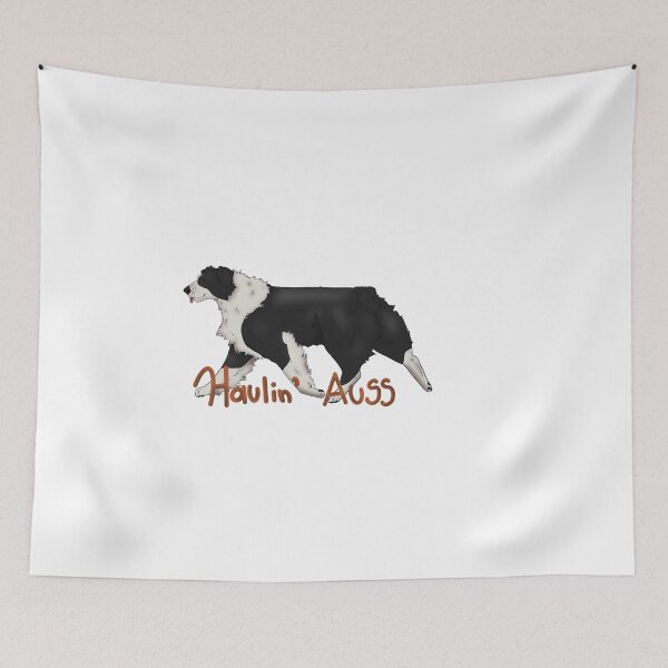 Item preview, Haulin Auss Australian Shepherd Aussie - Black Bi Pet Gift  designed and sold by UptownMuttCreations.