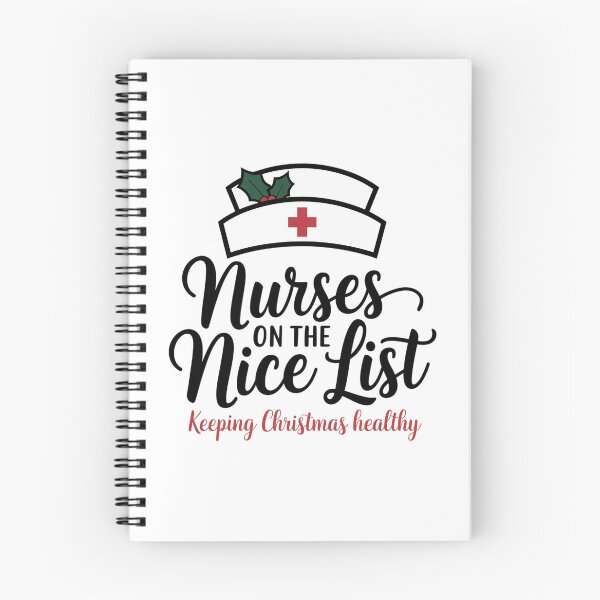 Item preview, Nurses on the Nice List Keeping Christmas Healthy designed and sold by Situstshirts.