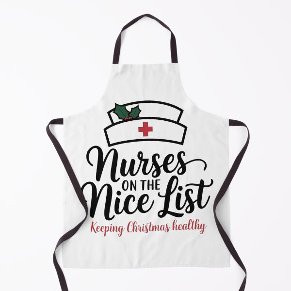Item preview, Nurses on the Nice List Keeping Christmas Healthy designed and sold by Situstshirts.