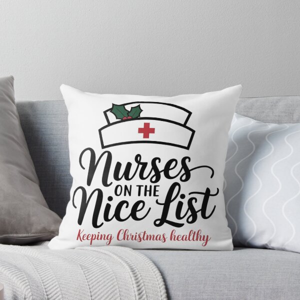 Item preview, Nurses on the Nice List Keeping Christmas Healthy designed and sold by Situstshirts.