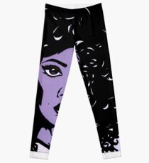 Hoher Kontrast Schönheit Leggings