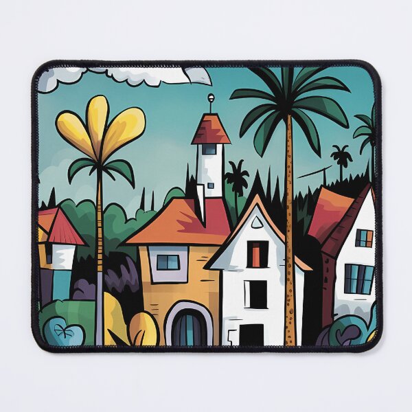 Item preview, Village by the sea designed and sold by Georgiale.