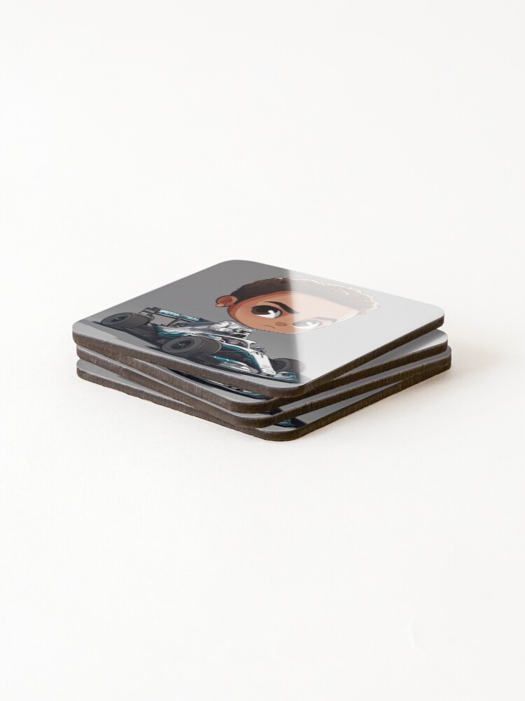 Thumbnail 4 of 5, Coasters (Set of 4), Chibi Lewis designed and sold by Shabin-.