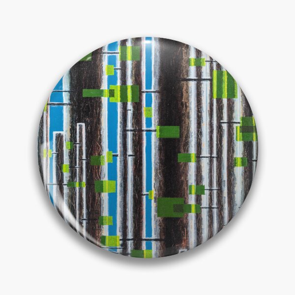 Item preview, Abstract Grid Forest designed and sold by Tim McGuire Fine Art.