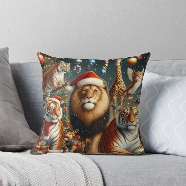 Item preview, Christmas Lion and Tigers 2 designed and sold by Wayne Thomson.