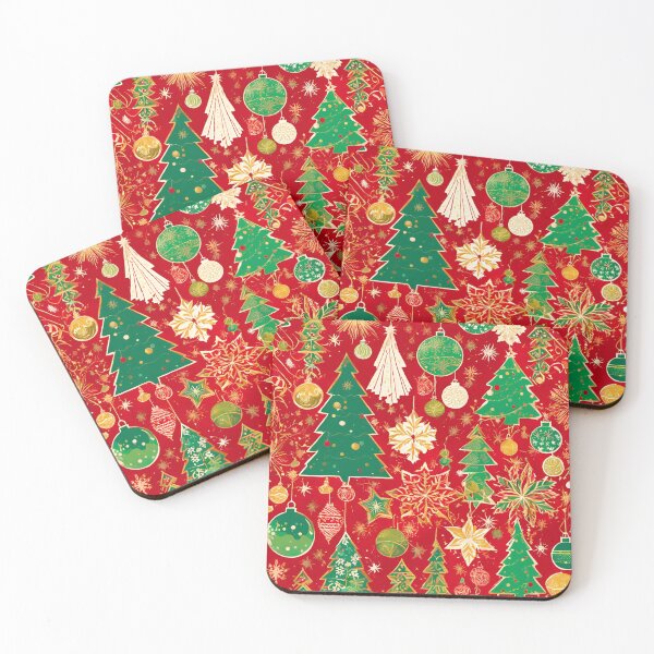 Item preview, Abstract Christmas pattern designed and sold by KaonaDesigns.