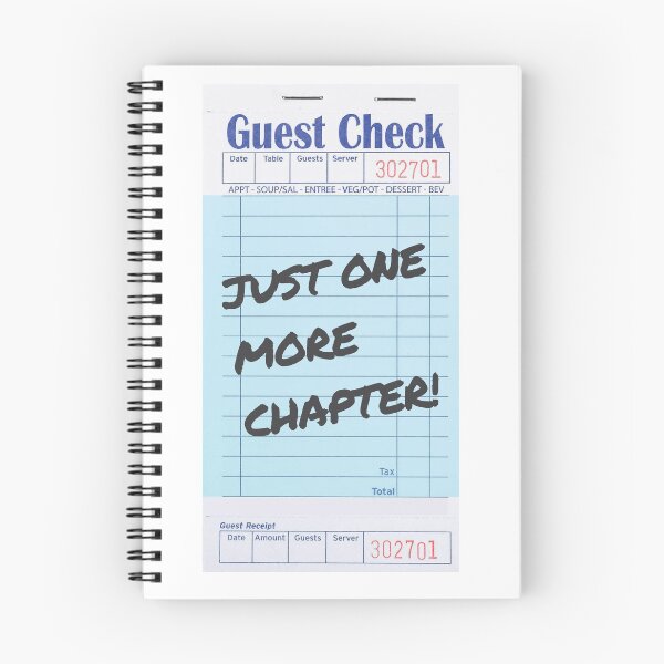 Item preview, Just One More Chapter! designed and sold by gabbyyhorne.