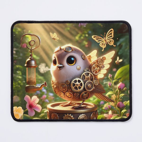 Item preview, Steampunk House Finch designed and sold by Sillytoe.
