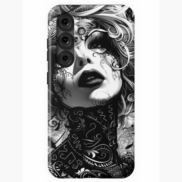 She Came Darkly With Grave Intent by iServalan  Samsung Galaxy Tough Case