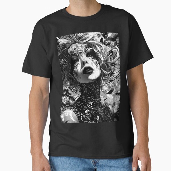 She Came Darkly With Grave Intent by iServalan Classic T-Shirt