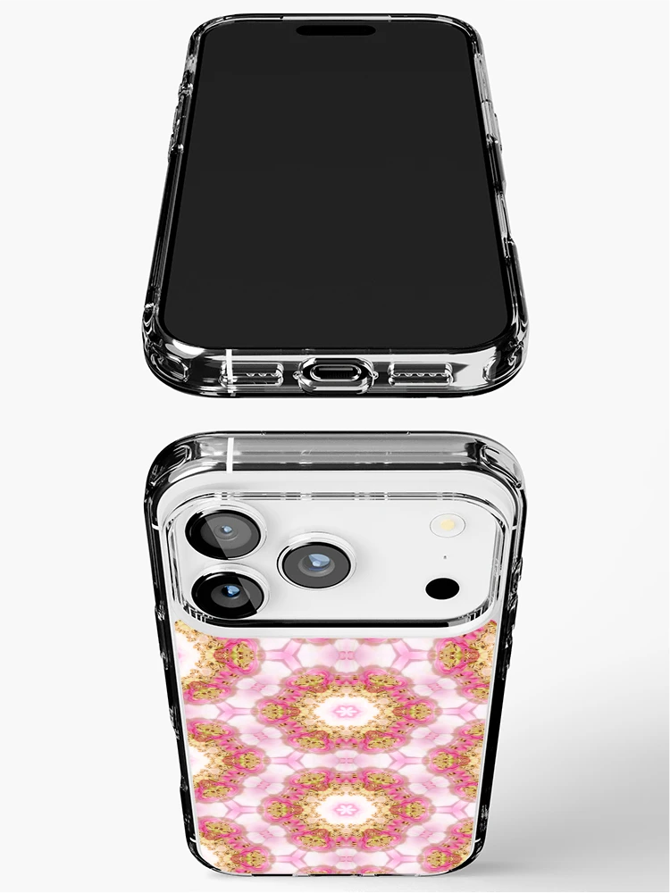 Thumbnail 3 of 5, iPhone Case, Rose Flower Pattern designed and sold by GenuineNewBe.