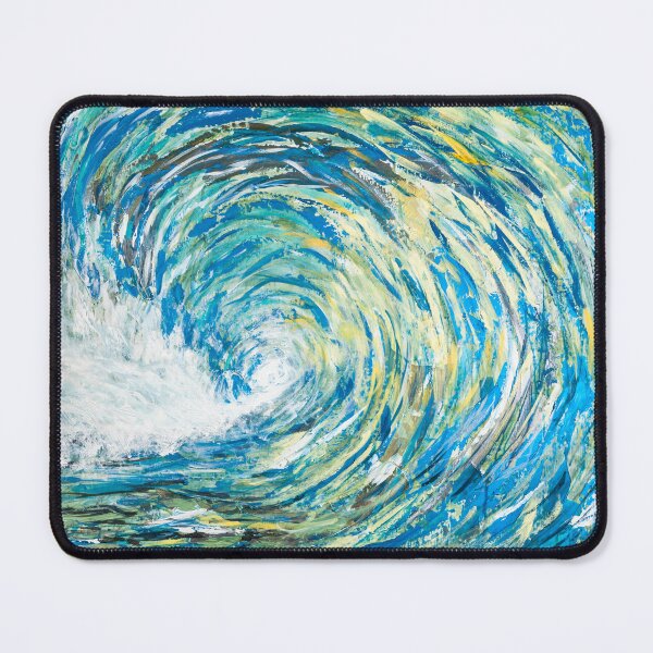 Item preview, Barrel of a Wave Painting designed and sold by Tim McGuire Fine Art.