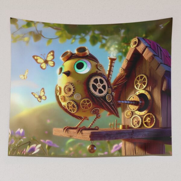 Item preview, Steampunk House Wren designed and sold by Sillytoe.