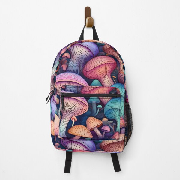 Item preview, Psychedelic Fungi: A trippy pattern with mushrooms in bold, psychedelic colors, creating a mind-bending visual experience. designed and sold by Grang Art Artistic Designs.