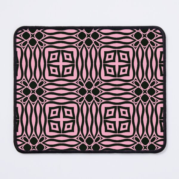 Item preview, Floral Symmetries: Black and Pink 18 designed and sold by AneissPiaf.