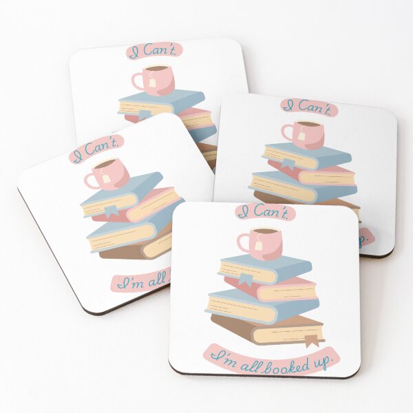 Item preview, I Can't. I'm All Booked Up.  designed and sold by FAD-Designs.