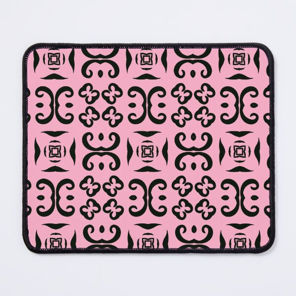 Item preview, Floral Symmetries: Black and Pink 19 designed and sold by AneissPiaf.
