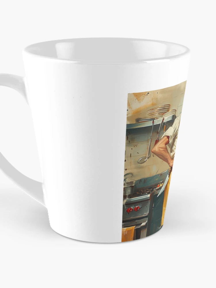 Thumbnail 3 of 4, Coffee Mug, Cooking time designed and sold by patternshoprad.