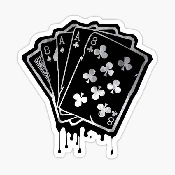 Deadman’s Hand Sticker