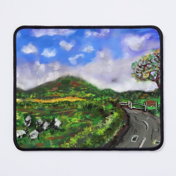 Item preview, The Wrekin From Cressage - Original Painting by Mrcorbett designed and sold by Mrcorbett.