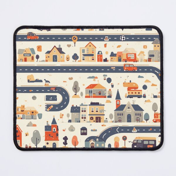 Item preview, "Living cityscape in miniature style" designed and sold by Kunst-Shirt.